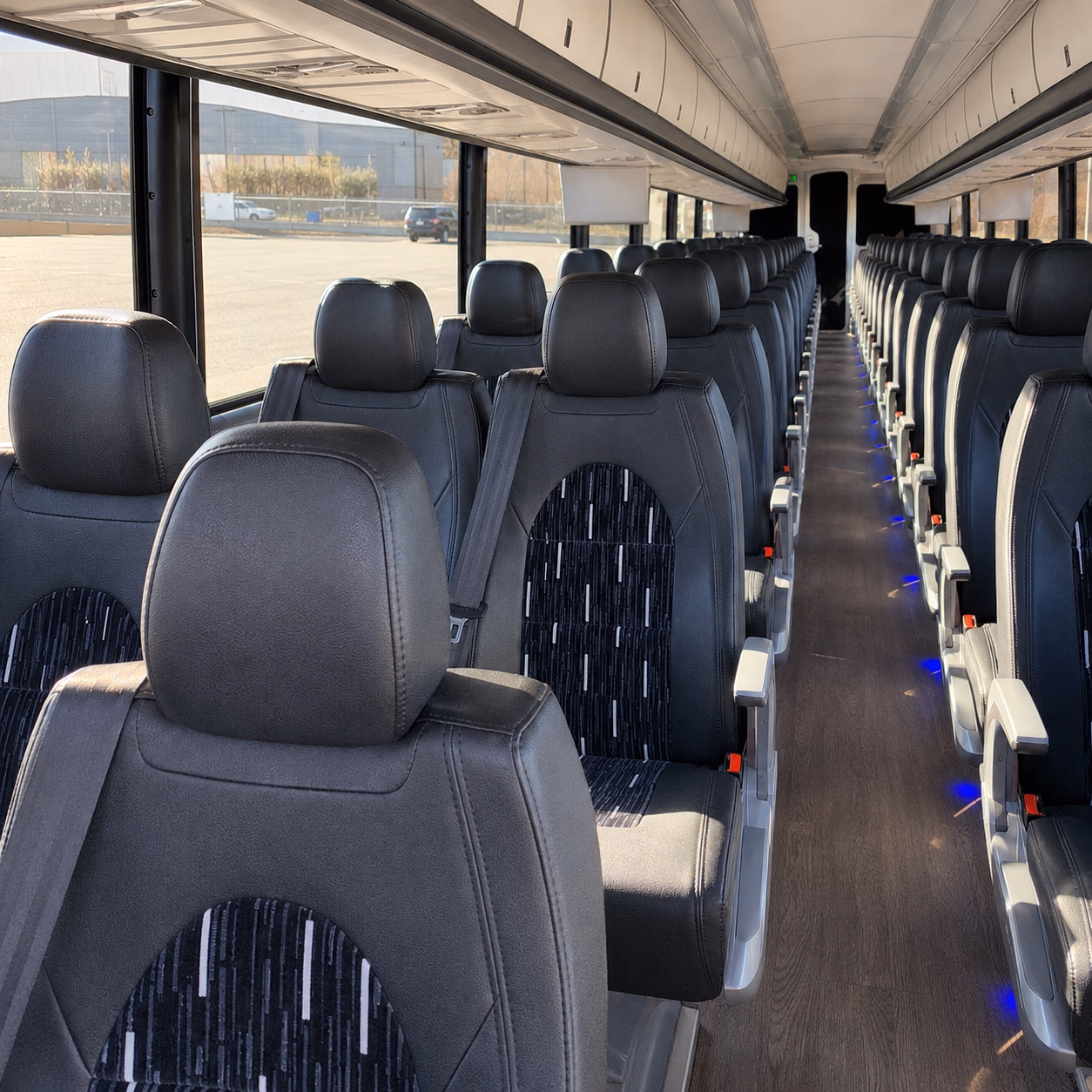 ford field charter buses for detroit lions game days
