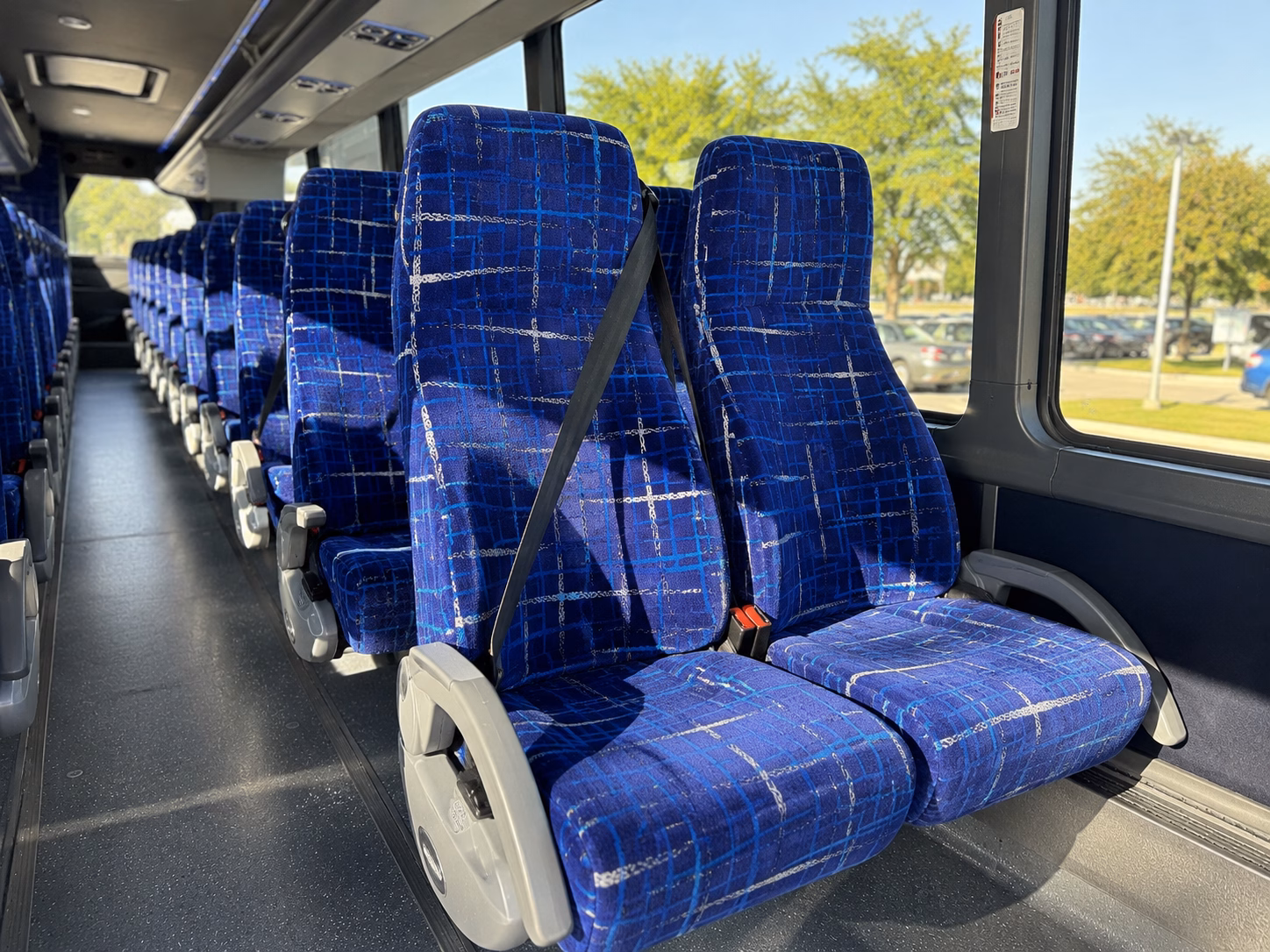 how the type of bus you choose changes the price in livonia michigan