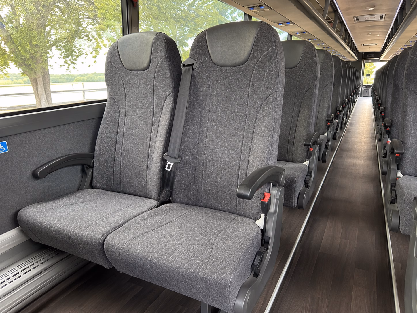 livonia charter bus services inside