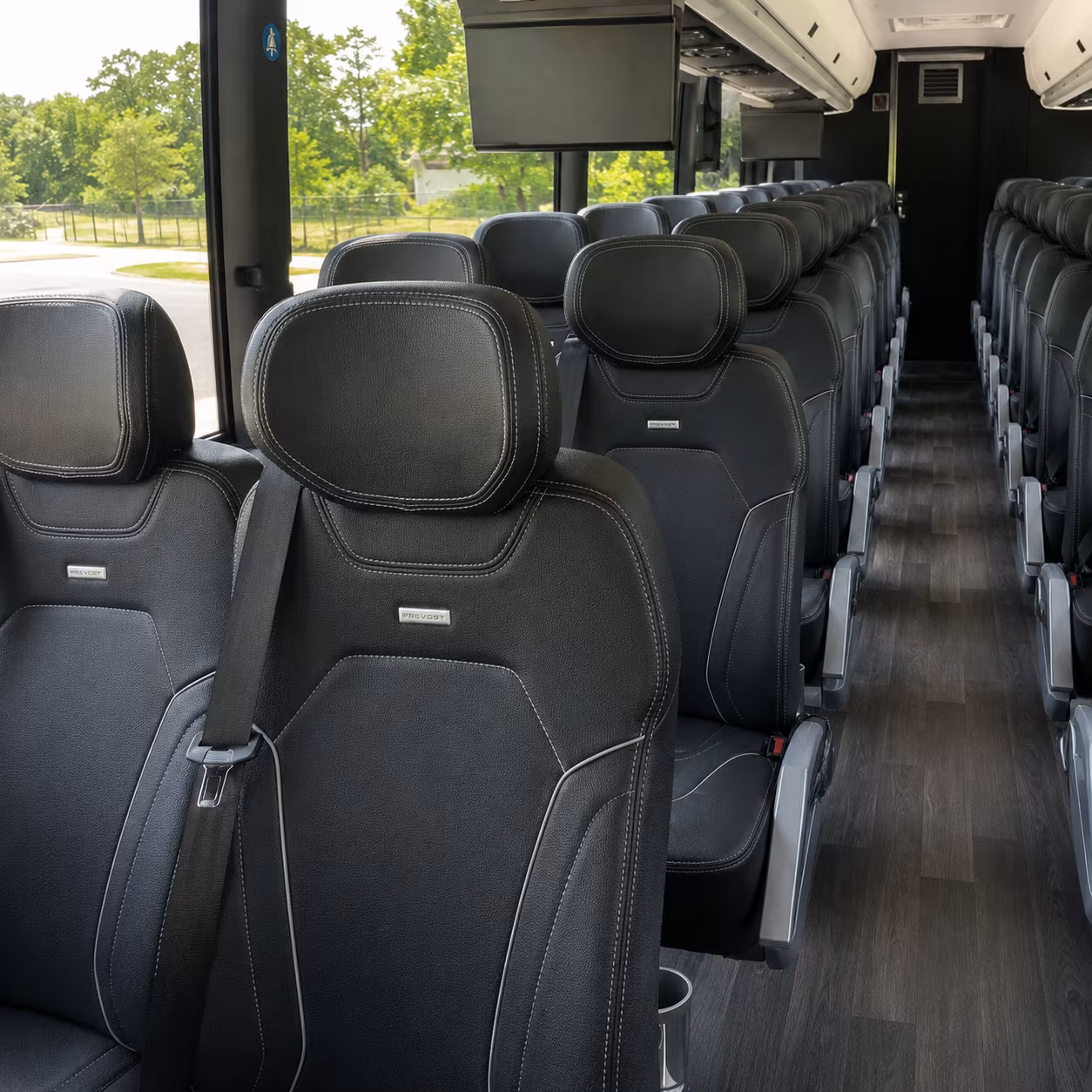livonia private event transportation onboard seating